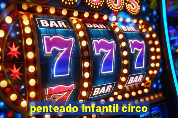 penteado infantil circo